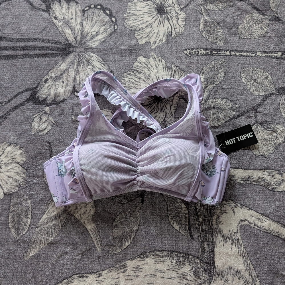 Unicorn Swim Top